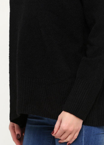 Чорний зимовий светр Care Label