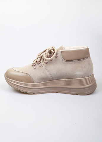 Осенние ботинки AURA без декора из натуральной замши