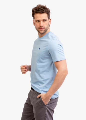 Блакитна футболка U.S. Polo Assn.