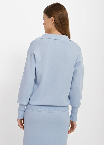 Светло-голубой демисезонный пуловер пуловер Sewel