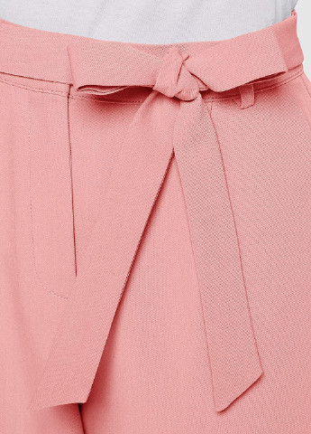 Розовые кэжуал демисезонные зауженные брюки Pieces