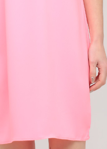 Кислотно-розовое кэжуал платье River Island однотонное