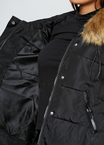 Чорна зимня куртка Altesso