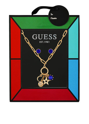 Комплект украшений (серьги, ожерелье) Guess (271121699)