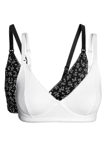 Чорний бюстгальтер (2 шт.) H&M