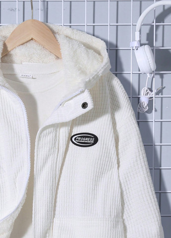 Біла демісезонна куртка SHEIN