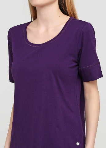Фиолетовая летняя футболка Lascana