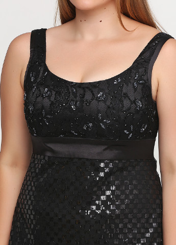 Черное кэжуал платье Heine с геометрическим узором
