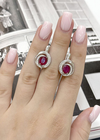 Серьги Silver Flame (301048246)