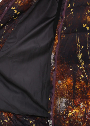 Темно-фиолетовая демисезонная куртка Clasna