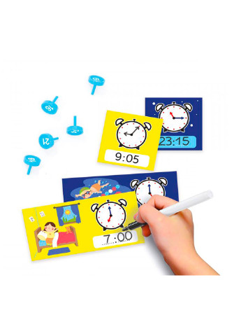 Навчальний ігровий набір серії "Paly Montessori" - Перший годинник Quercetti (196665950)