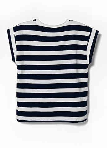 Синяя летняя футболка Guess