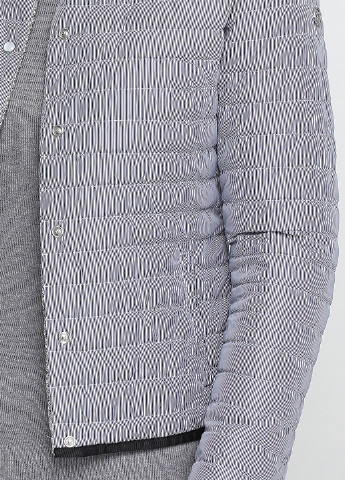 Серый демисезонный Пуховик Armani Jeans