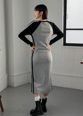 Комбінована спортивна, кежуал сукня SHEIN колор блок