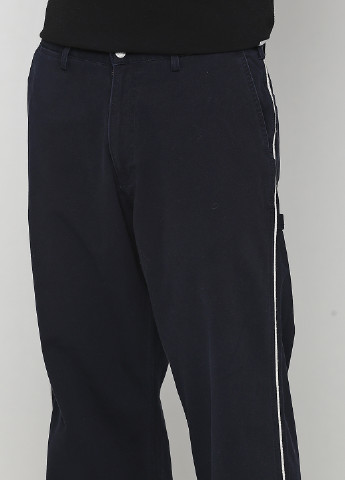 Темно-синие кэжуал демисезонные со средней талией брюки Ralph Lauren