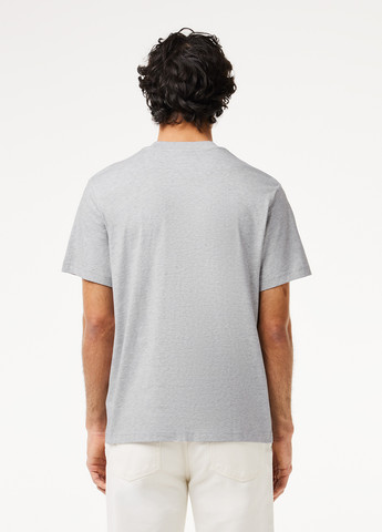 Серая футболка Lacoste