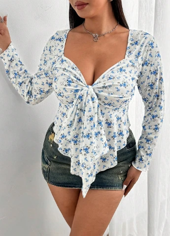 Біла блуза SHEIN