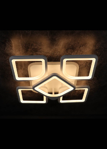 Люстра потолочная LED с пультом A2281/4+1S-RGB-wh Белый 11х40х40 см. Handmade (234539958)