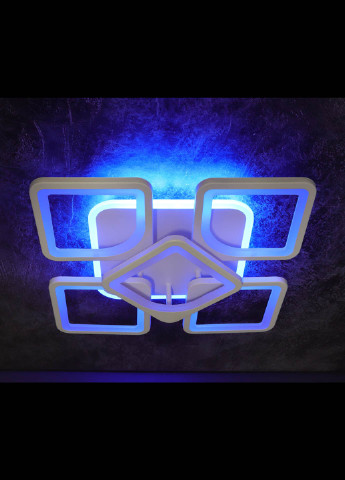 Люстра потолочная LED с пультом A2281/4+1S-RGB-wh Белый 11х40х40 см. Handmade (234539958)