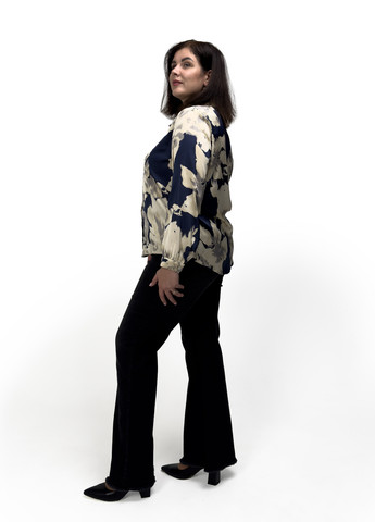 Синяя блуза Modalinda