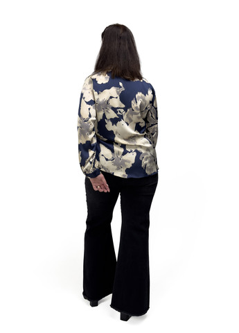 Синяя блуза Modalinda