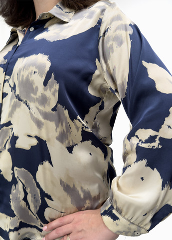 Синяя блуза Modalinda