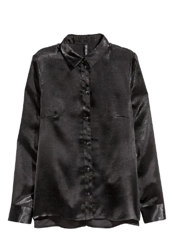 Чорна блуза H&M