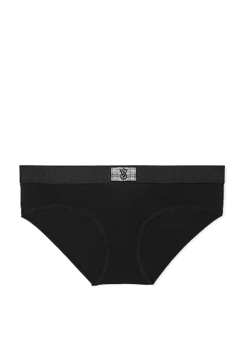 Черный демисезонный комплект (бюстгальтер, трусики) Victoria's Secret
