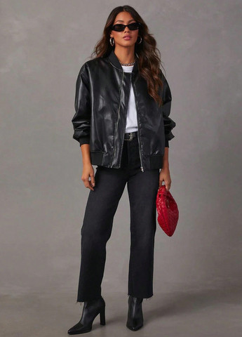 Бомбер SHEIN на молнии (343315968)