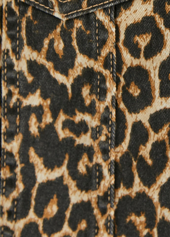 Коричнева демісезонна куртка KOTON