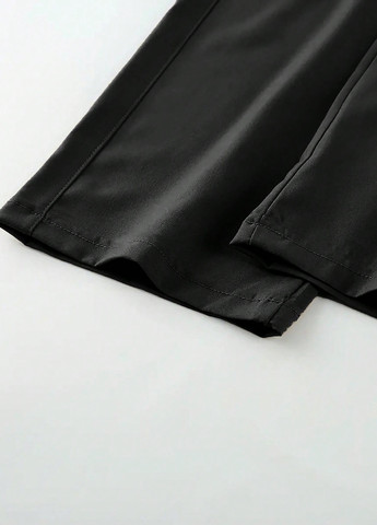 Черные кэжуал летние карго брюки SHEIN