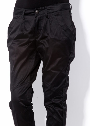 Черные кэжуал демисезонные брюки Ra-Re