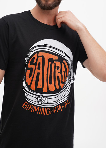 Черная футболка Hanes