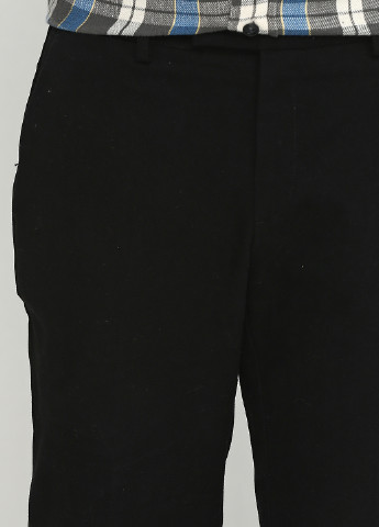 Черные кэжуал демисезонные со средней талией брюки Ralph Lauren
