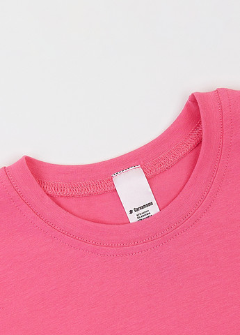 Рожева літня футболка Garnamama