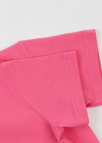 Рожева літня футболка Garnamama