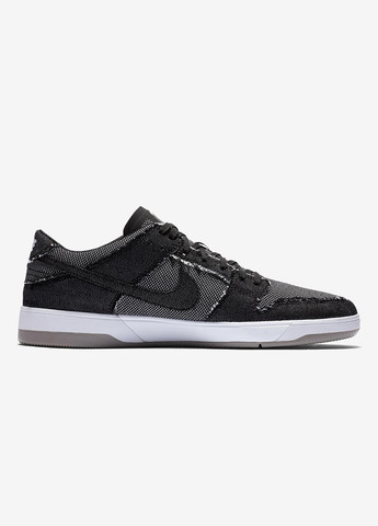 Кроссовки 877063-002 Nike MEDICOM X SB DUNK LOW ELITE BLACK чёрно-белые демисезоны (317229306)
