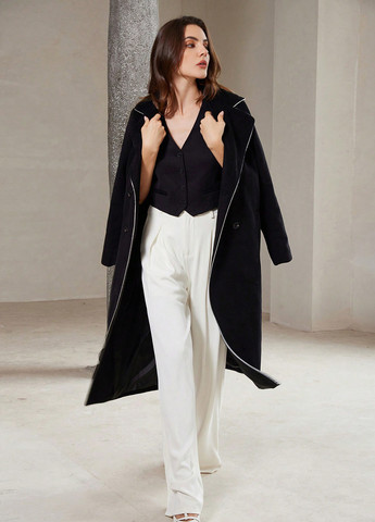 Плащ SHEIN тренчкот на гудзиках демісезон (365683251)