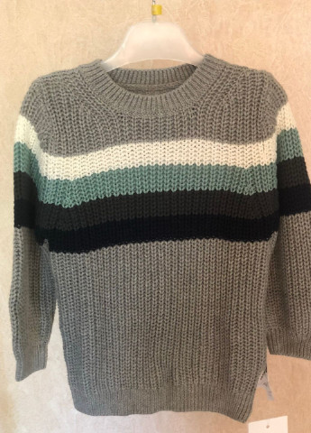 Комбинированный детский свитер джемпер Name it