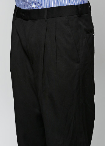 Черные кэжуал демисезонные зауженные брюки George