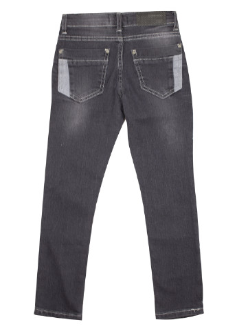 Темно-серые демисезонные прямые джинсы Breeze