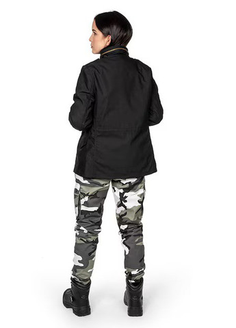 Черная зимняя куртка Brandit