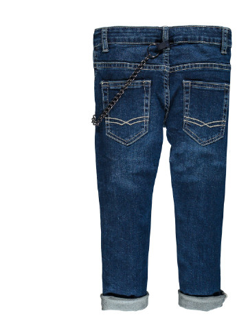 Синие демисезонные джинсы Brums
