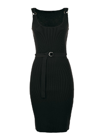 Черное кэжуал платье платье-майка LOVE REPUBLIC