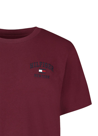 Бордова літня футболка Tommy Hilfiger