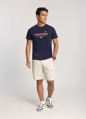 Синяя футболка U.S. Polo Assn.