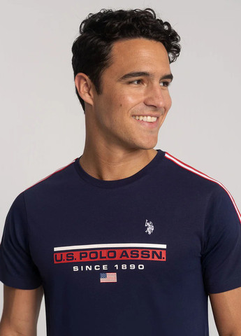 Синяя футболка U.S. Polo Assn.