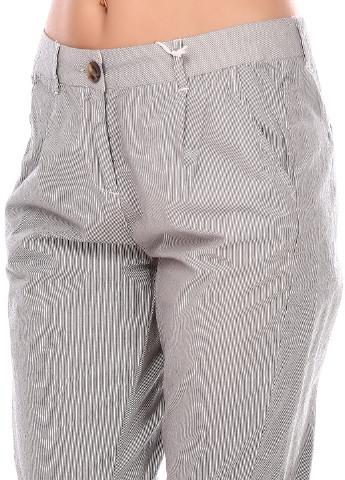 Светло-серые кэжуал летние зауженные брюки Pepe Jeans