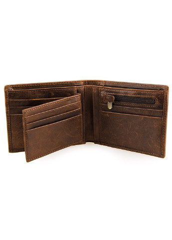 Мужской кожаный кошелек 12х9,5 см Vintage (229460298)