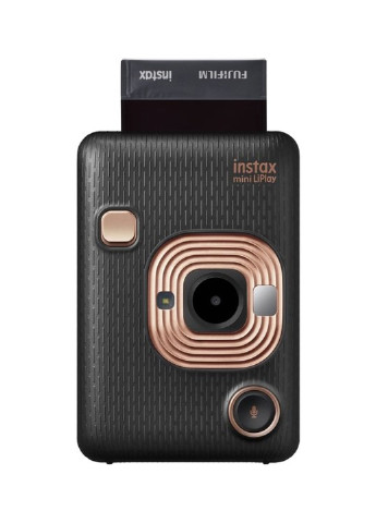 Фотокамера миттєвого друку INSTAX Mini LiPlay Elegant Black Fujifilm моментальной печати instax mini liplay elegant black (151241169)